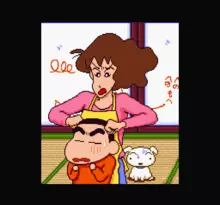 Image n° 1 - screenshots  : Crayon Shin-chan - Arashi wo yobu Enji